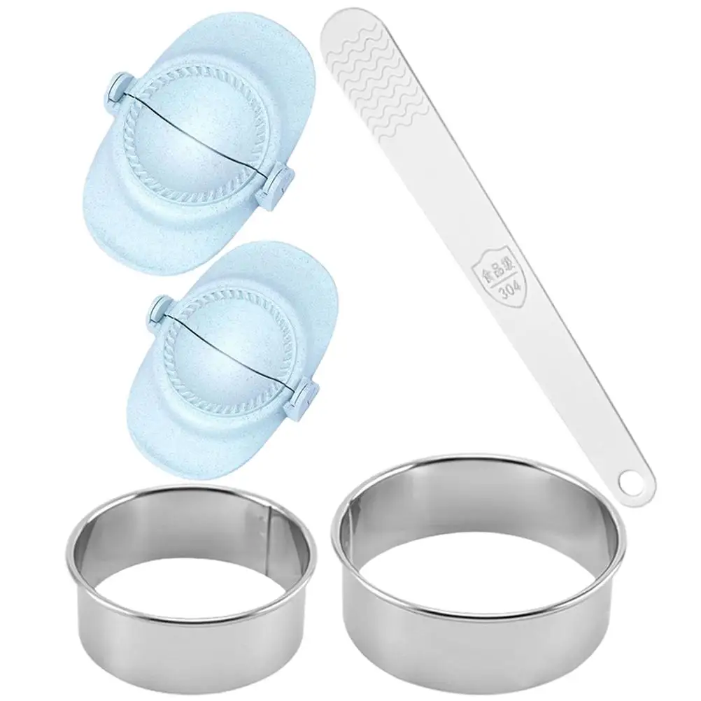 Dumpling Maker Kit Beautiful Wavy Pattern Easy to Use Clean Press Set Kitchen Gadgets Empanada Mold Tool
Dumpling Maker Kit Beautiful Wavy Pattern Easy to Use Clean Press Set Kitchen Gadgets Empanada Mold Tool