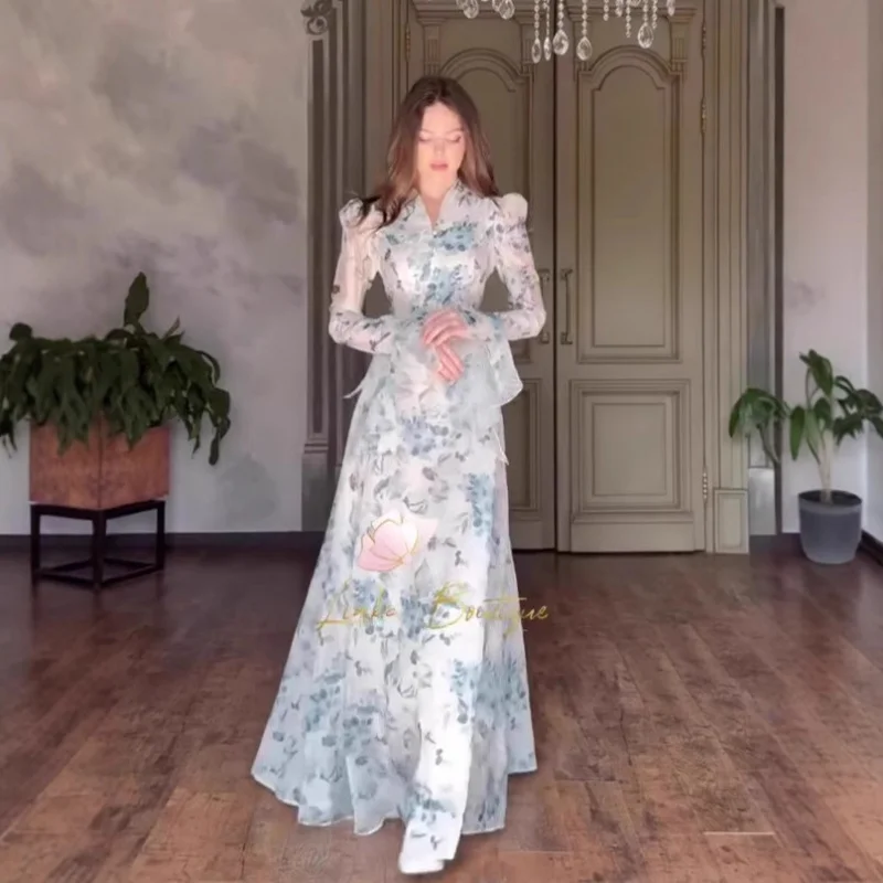 2025Autumn fresh, soft, elegant temperament long-sleeve long dress vintage dress for women
2025Autumn fresh, soft, elegant temperament long-sleeve long dress vintage dress for women