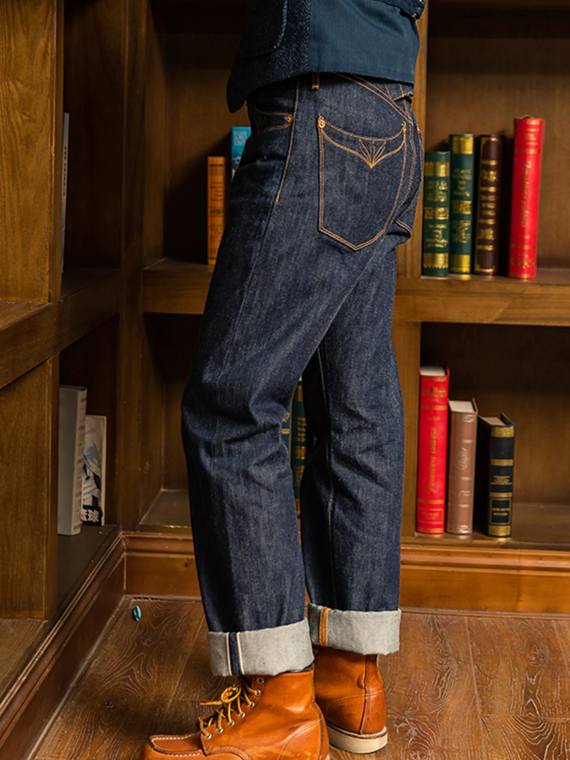 Loose Straight Leg Men's Jeans mid High Waist Vintage Waed Long Trousers Autumn Winter Casual Faion Youth Wear Resistant
Loose Straight Leg Men's Jeans mid High Waist Vintage Waed Long Trousers Autumn Winter Casual Faion Youth Wear Resistant