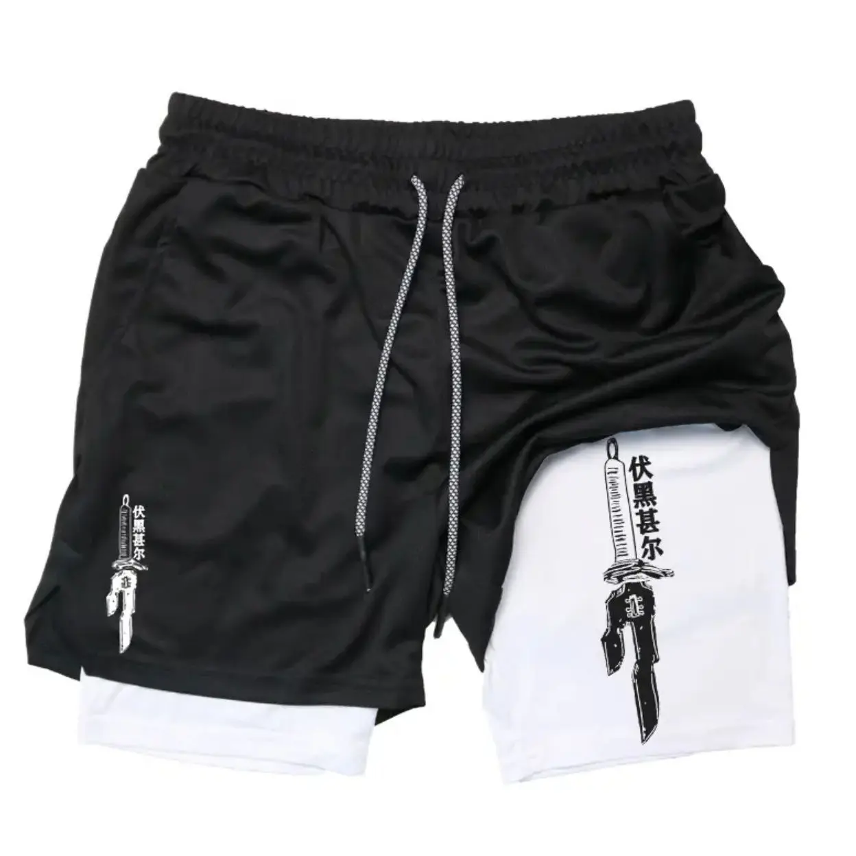 Mens Sports Tight Shorts 2-in-1 Quick-drying Pants Running Sports Fitness Pants Sportswear with Mobile Phone Pocket Men Clothing
Mens Sports Tight Shorts 2-in-1 Quick-drying Pants Running Sports Fitness Pants Sportswear with Mobile Phone Pocket Men Clothing