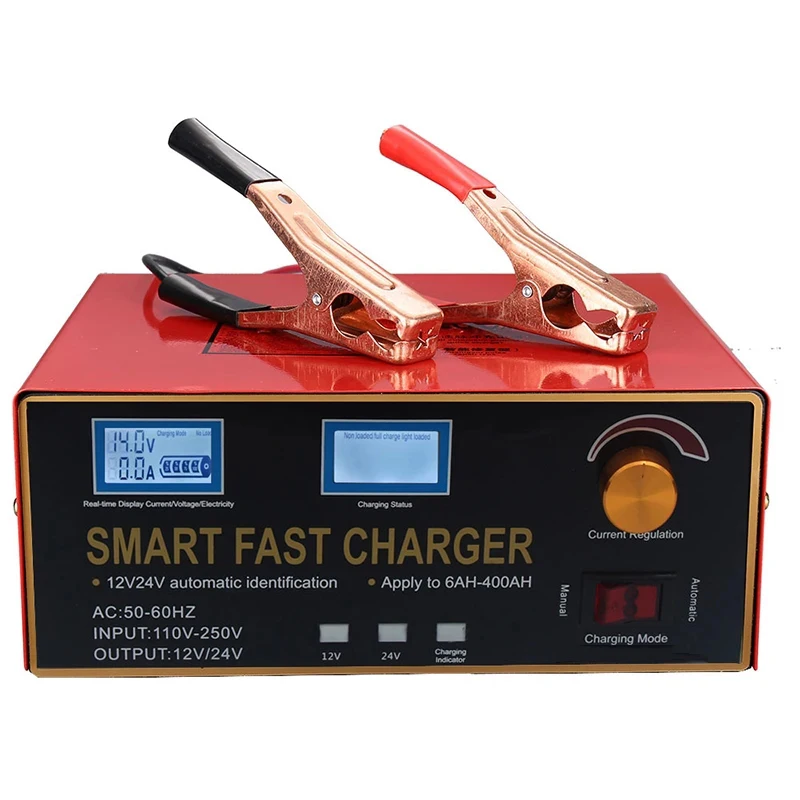 0-23A Adjustable Battery Charger 12V and 24VAutomotive Smart Car Battery Charger and Trickle Maintainer Fast Charger
0-23A Adjustable Battery Charger 12V and 24VAutomotive Smart Car Battery Charger and Trickle Maintainer Fast Charger
