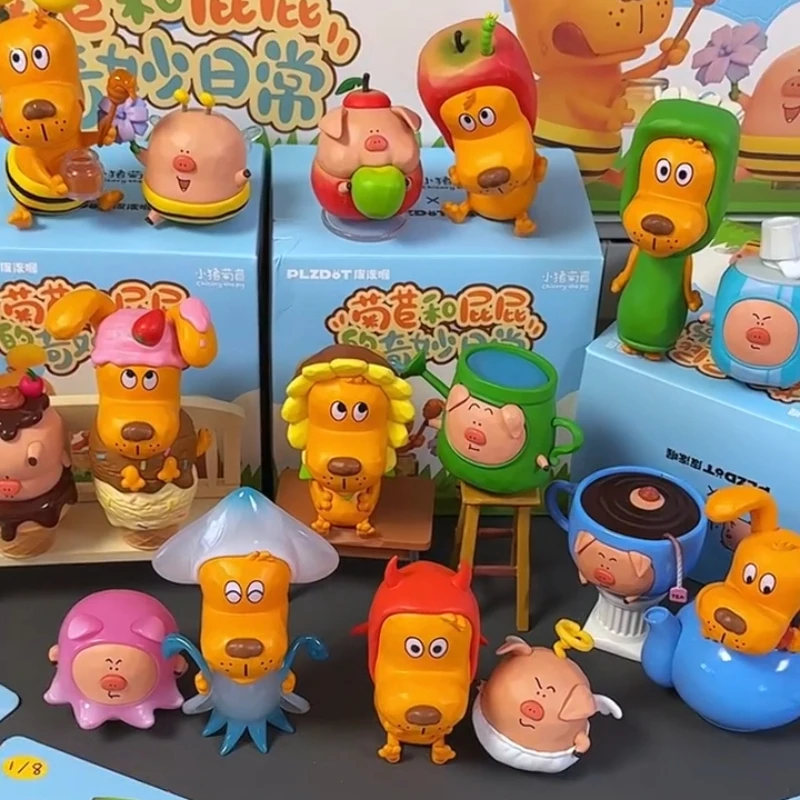 New Mini Mystery Box Chicory The Pig JUJU and PP Wanderful Daily Series Blind Box Toys Anime Figure Ornament Cartoon Decor Gift
New Mini Mystery Box Chicory The Pig JUJU and PP Wanderful Daily Series Blind Box Toys Anime Figure Ornament Cartoon Decor Gift