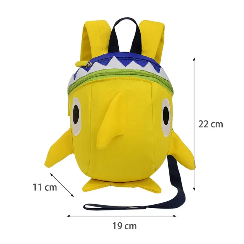 Durable Cartoon Shark Kids Anti Lost Backpack Lightweight Kindergarten School Shoulder Bag For Boys Girls Daily Outdoor
Durable Cartoon Shark Kids Anti Lost Backpack Lightweight Kindergarten School Shoulder Bag For Boys Girls Daily Outdoor