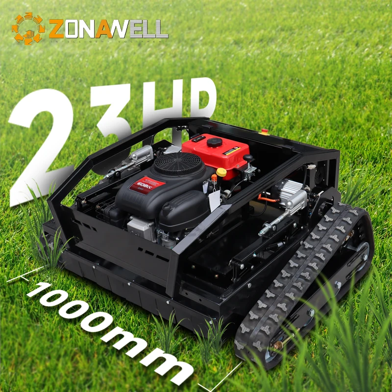 1000mm Cutting Width All-Terrain Robotic Lawn Mower | Aggressive Tread Tires + Auto Slope Climbing | CE/EPA Certified Flail
1000mm Cutting Width All-Terrain Robotic Lawn Mower | Aggressive Tread Tires + Auto Slope Climbing | CE/EPA Certified Flail