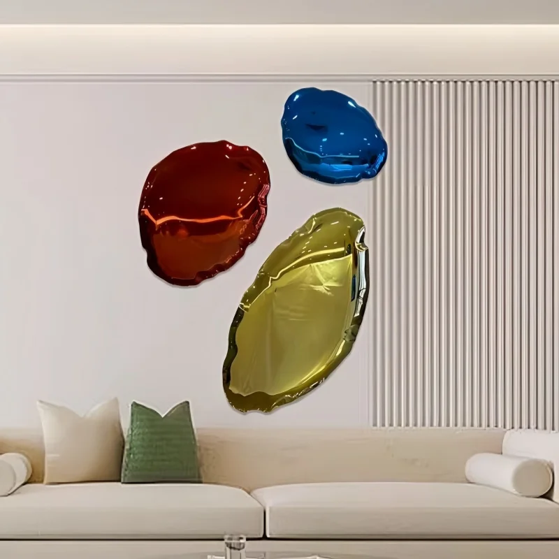 Customized stainless steel sculpture background wall, artistic decoration, wall-mounted corridor, bedroom, living room, villa
Customized stainless steel sculpture background wall, artistic decoration, wall-mounted corridor, bedroom, living room, villa