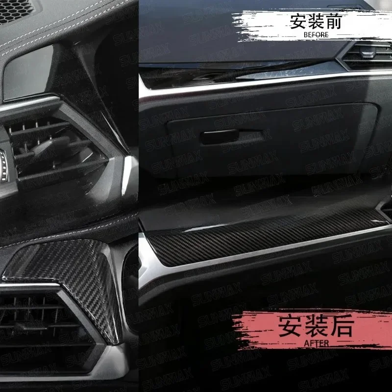 For BMW 3 Series G20 true Dry carbon fiber central control dashboard cover decoration patch interior modification accessories
For BMW 3 Series G20 true Dry carbon fiber central control dashboard cover decoration patch interior modification accessories