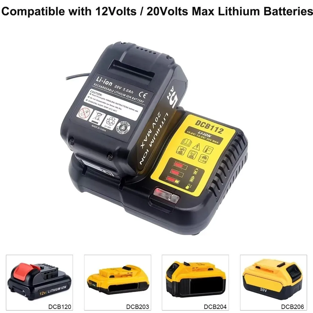 DCB112 Lithium Battery Charger 18V 20V Plastic Battery Adapter Converter Base Power Tool Adapter
DCB112 Lithium Battery Charger 18V 20V Plastic Battery Adapter Converter Base Power Tool Adapter