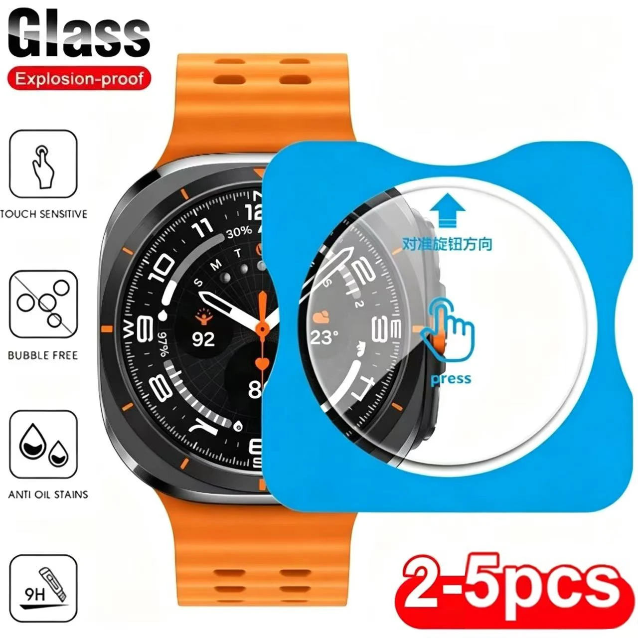Tempered Glass For Samsung Galaxy Watch 47mm 40mm 44mm 45 46 43 42mm Premium Screen Protector Galaxy Watch Ultra 8 7 6 5 4 Glass
Tempered Glass For Samsung Galaxy Watch 47mm 40mm 44mm 45 46 43 42mm Premium Screen Protector Galaxy Watch Ultra 8 7 6 5 4 Glass