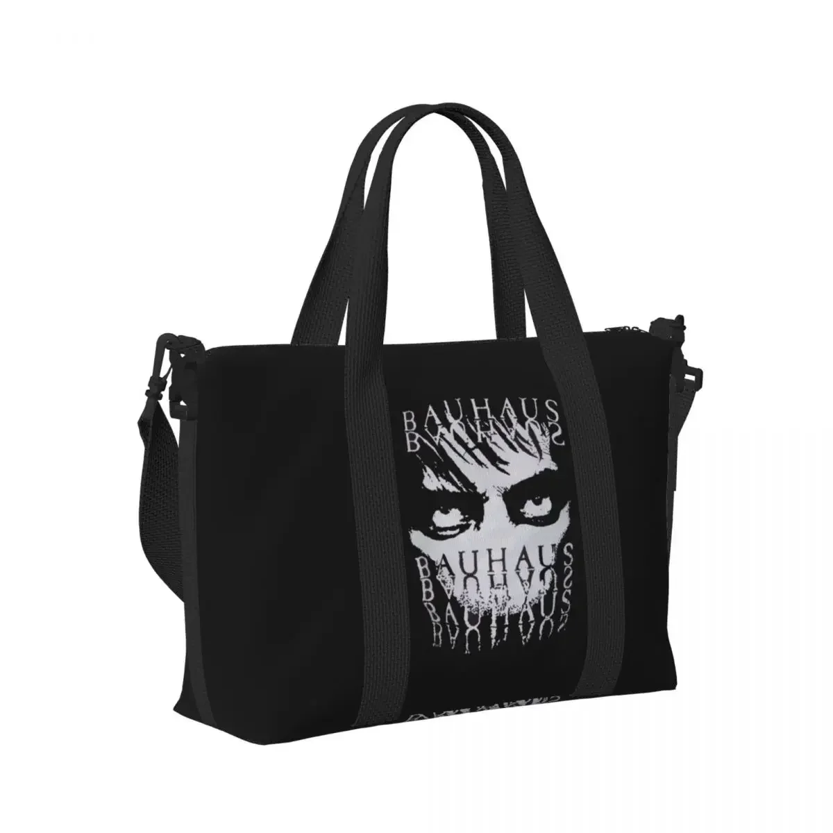 Bauhaus Punk Music Beach Travel Bag Large Capacity Tote Bags for Gym Sport Women Shopping Duffle Shoulder Bag
Bauhaus Punk Music Beach Travel Bag Large Capacity Tote Bags for Gym Sport Women Shopping Duffle Shoulder Bag