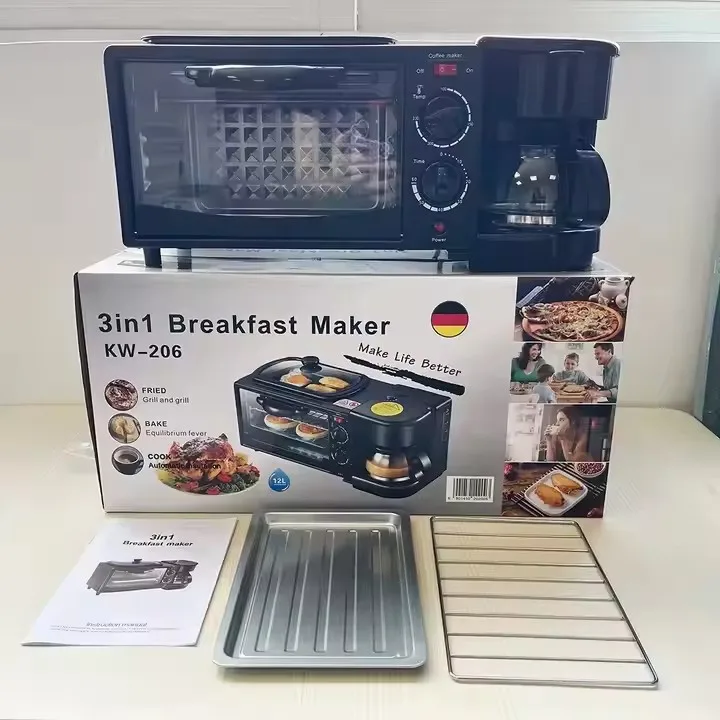Small Kitchen Appliances Multifunctional 3 in 1 Breakfast Maker Machine Coffee Makers 3In1 Breakfast Maker Machine
Small Kitchen Appliances Multifunctional 3 in 1 Breakfast Maker Machine Coffee Makers 3In1 Breakfast Maker Machine