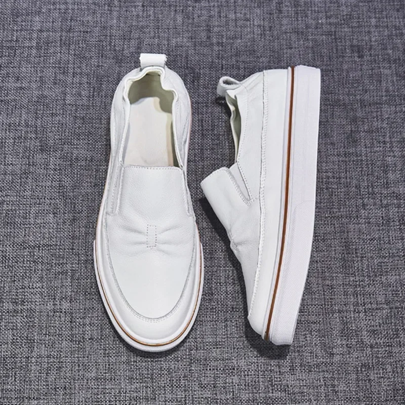 Fashion Sneakers Women Genuine Leather Shoes Flat Spring Autumn White Shoes Soft Cow Leather Ladies Footwear Slip-on XD108
Fashion Sneakers Women Genuine Leather Shoes Flat Spring Autumn White Shoes Soft Cow Leather Ladies Footwear Slip-on XD108