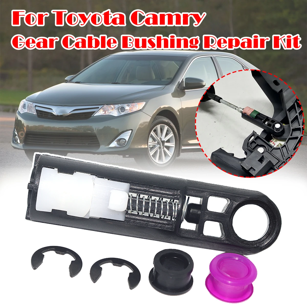 Коробка передач, рычаг переключения передач, втулка концевого стержня для Toyota RAV 4 (XA40) 2012-2018 Highlander Lexus ES 350 2013-2015 NX200T 
Коробка передач, рычаг переключения передач, втулка концевого стержня для Toyota RAV 4 (XA40) 2012-2018 Highlander Lexus ES 350 2013-2015 NX200T