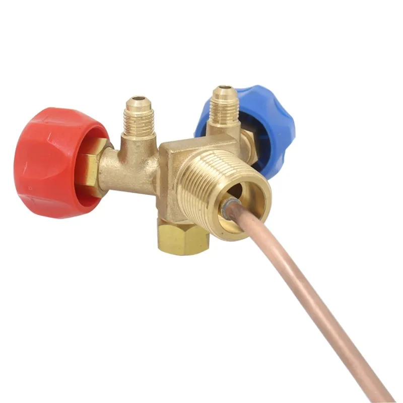 1PC Special valve cylinder for Refrigerant recovery high and low pressure claw valve explosion-proof bottle mouth valve parts
1PC Special valve cylinder for Refrigerant recovery high and low pressure claw valve explosion-proof bottle mouth valve parts