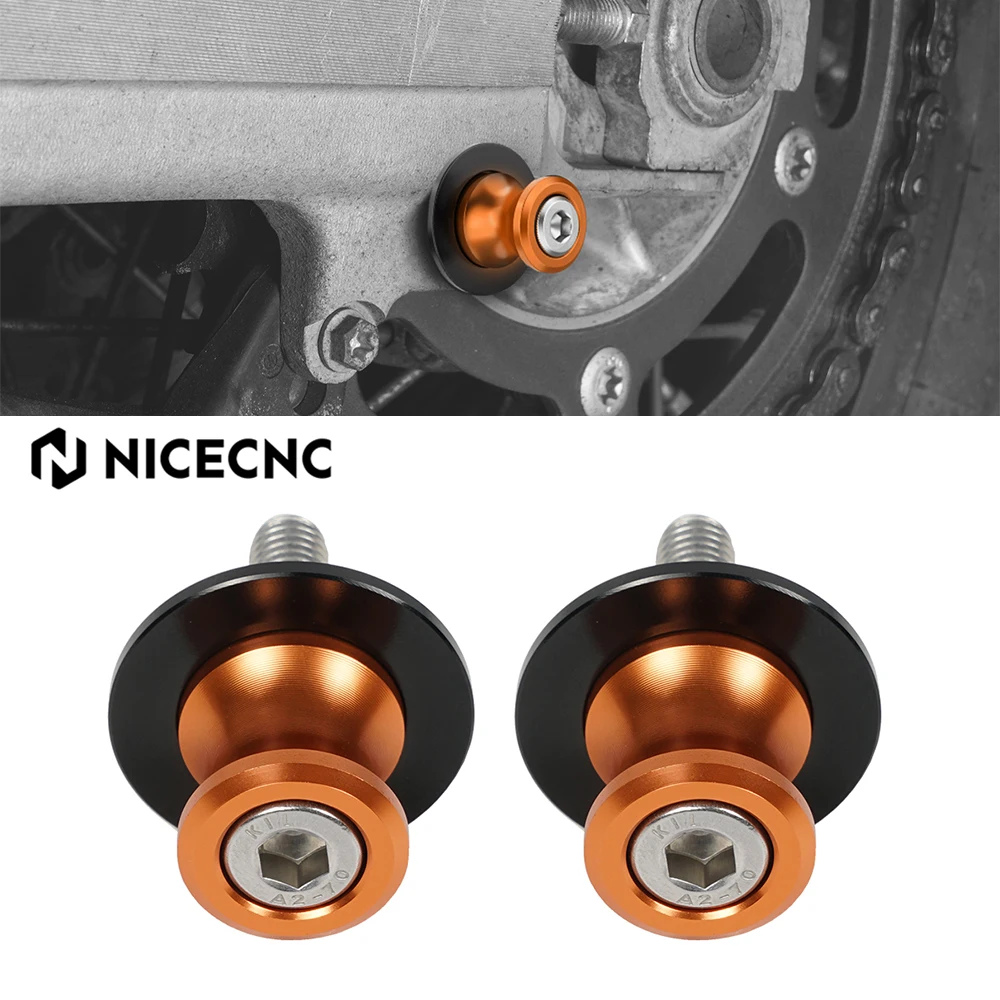 NICECNC M10 10mm Swingarm Spools Slider For KTM Duke 125 250 390 690 Enduro SMC 990 Supermoto Super Duke
NICECNC M10 10mm Swingarm Spools Slider For KTM Duke 125 250 390 690 Enduro SMC 990 Supermoto Super Duke