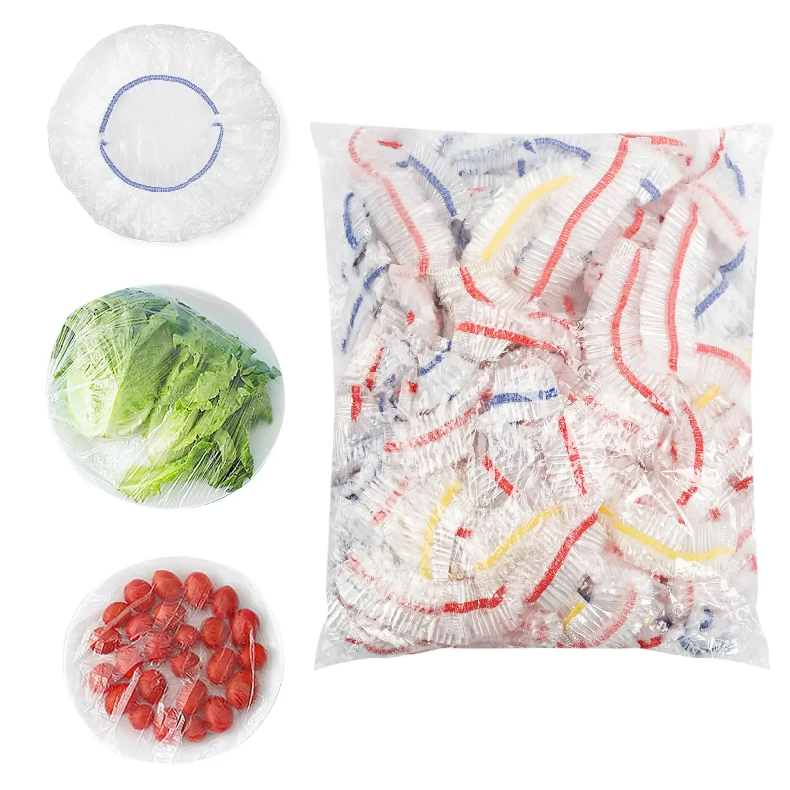 Пластиковые крышки для чаш, крышки для пищевых продуктов, красочные многоразовые эластичные крышки для чаш, кухонная столовая, крышки для консервирования, свежие
Пластиковые крышки для чаш, крышки для пищевых продуктов, красочные многоразовые эластичные крышки для чаш, кухонная столовая, крышки для консервирования, свежие