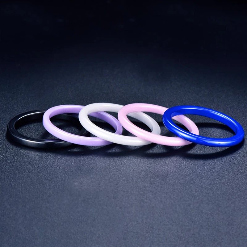3mm Blue Pink Black White Thin Ceramic Rings For Women Charm Jewelry Minimalist Simple Smooth Shiny Size 4-11 No Fade Scratch
3mm Blue Pink Black White Thin Ceramic Rings For Women Charm Jewelry Minimalist Simple Smooth Shiny Size 4-11 No Fade Scratch