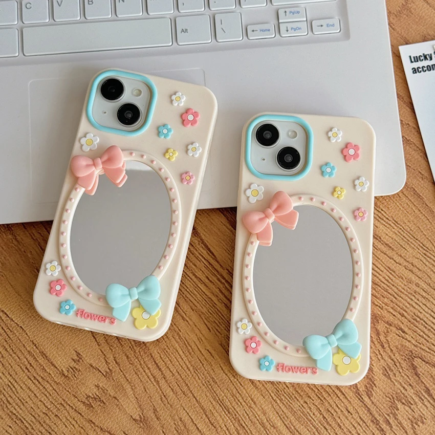 Makeup Mirror phone case for iPhone 17 16 15 14 13 Pro Max 16Pro Stereo Pattern phone case cute 15Pro cover 17promax hard shell
Makeup Mirror phone case for iPhone 17 16 15 14 13 Pro Max 16Pro Stereo Pattern phone case cute 15Pro cover 17promax hard shell