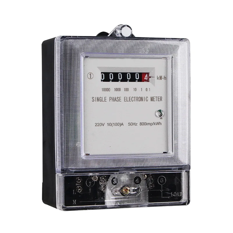 High Quality Smart Electricity Meter Single Phase 220V Energy Meter 2 Accuracy 50Hz Counter Display Power Meter
High Quality Smart Electricity Meter Single Phase 220V Energy Meter 2 Accuracy 50Hz Counter Display Power Meter