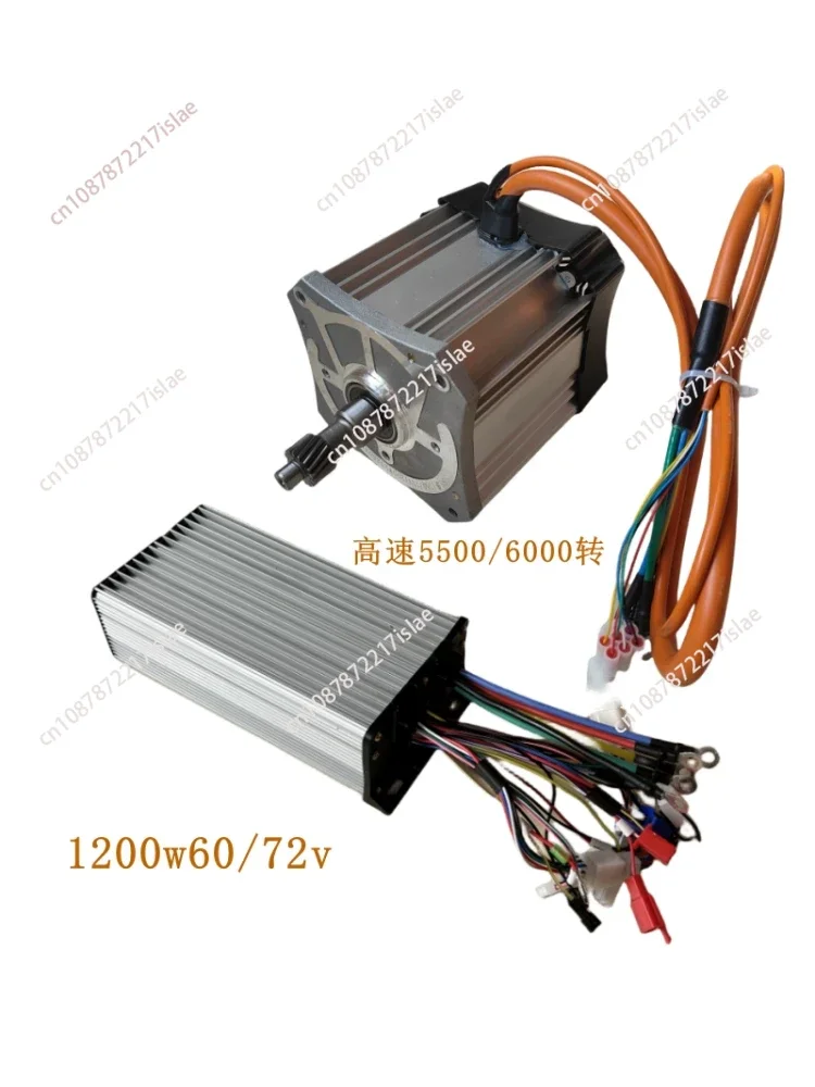 Frequency Conversion High-speed Motor 1200W 1500W 60V 72V 5500RPM 6000RPM Controller Permanent Magnet Synchronous Sine Wave
Frequency Conversion High-speed Motor 1200W 1500W 60V 72V 5500RPM 6000RPM Controller Permanent Magnet Synchronous Sine Wave