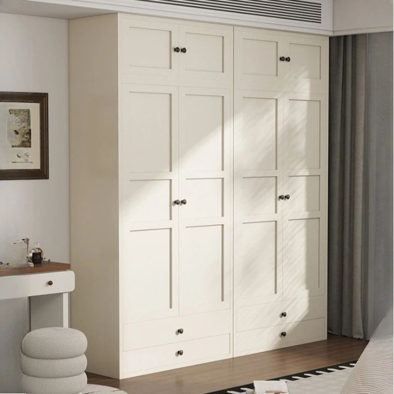 Simple steel wardrobe household bedroom large capacity clothes closet multipurpose white armarios para ropa home furniture
Simple steel wardrobe household bedroom large capacity clothes closet multipurpose white armarios para ropa home furniture