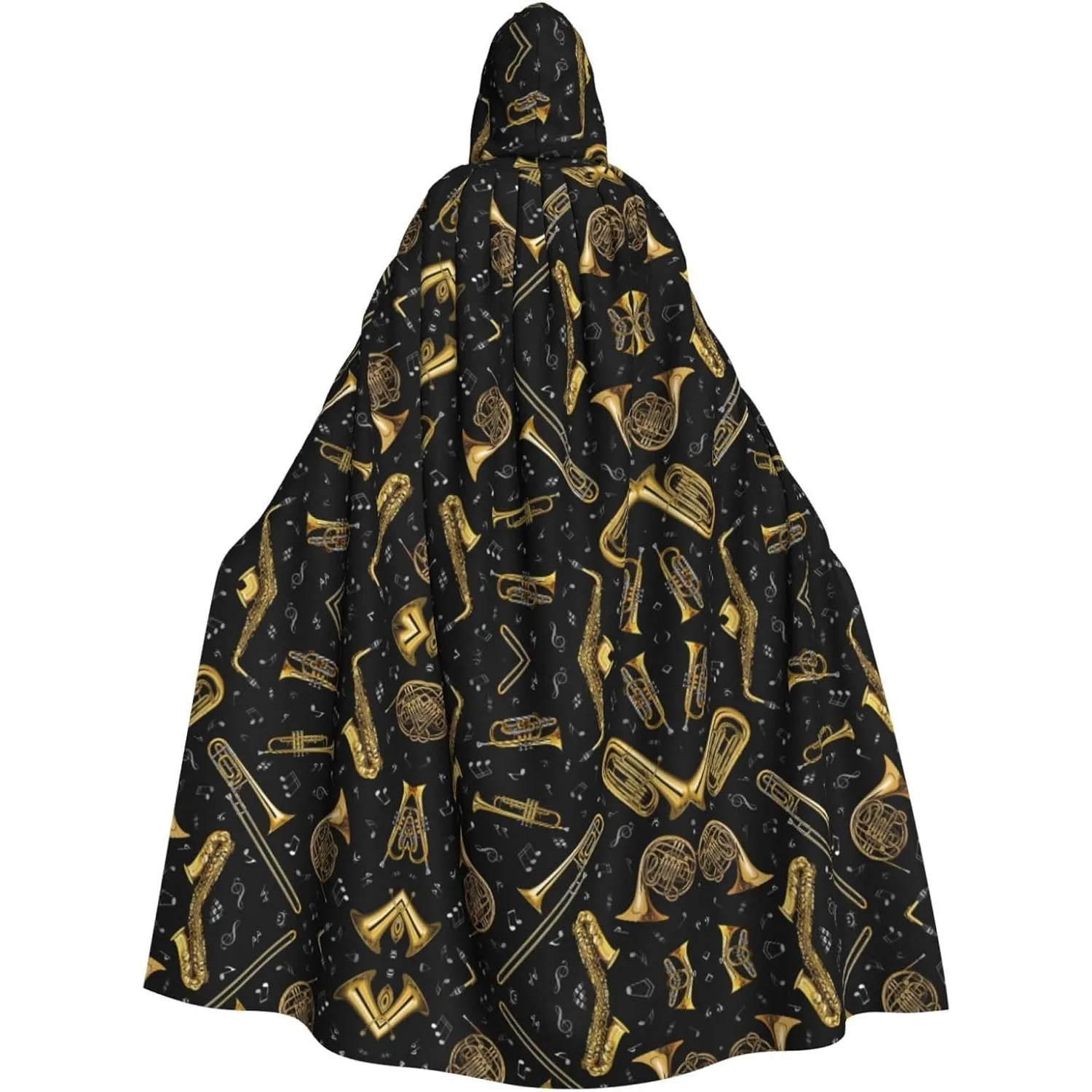 Musical Instruments print Adult Hooded Cape Carnival Festival Cape Cosplay Robe Costume party Gothic Carnival
Musical Instruments print Adult Hooded Cape Carnival Festival Cape Cosplay Robe Costume party Gothic Carnival