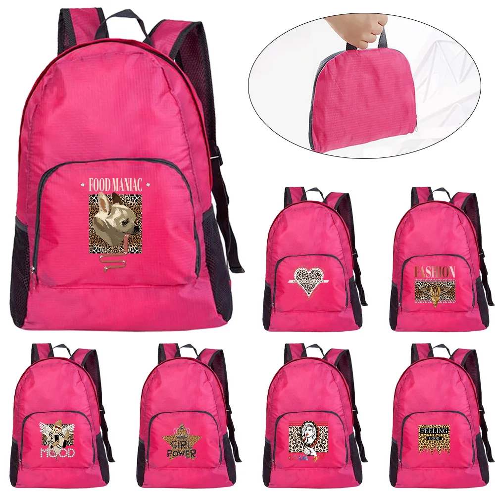 Fashion Simple Outdoor Leopard Printed Lightweight Folding Backpack Hiking Ultra-light Travel Sports Storage Backpack
Fashion Simple Outdoor Leopard Printed Lightweight Folding Backpack Hiking Ultra-light Travel Sports Storage Backpack