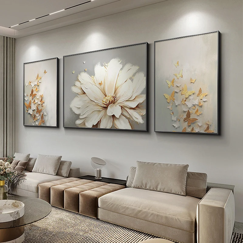 Butterfly cream wind decoration living room sofa background wall wabi sandy wind canvas painting
Butterfly cream wind decoration living room sofa background wall wabi sandy wind canvas painting