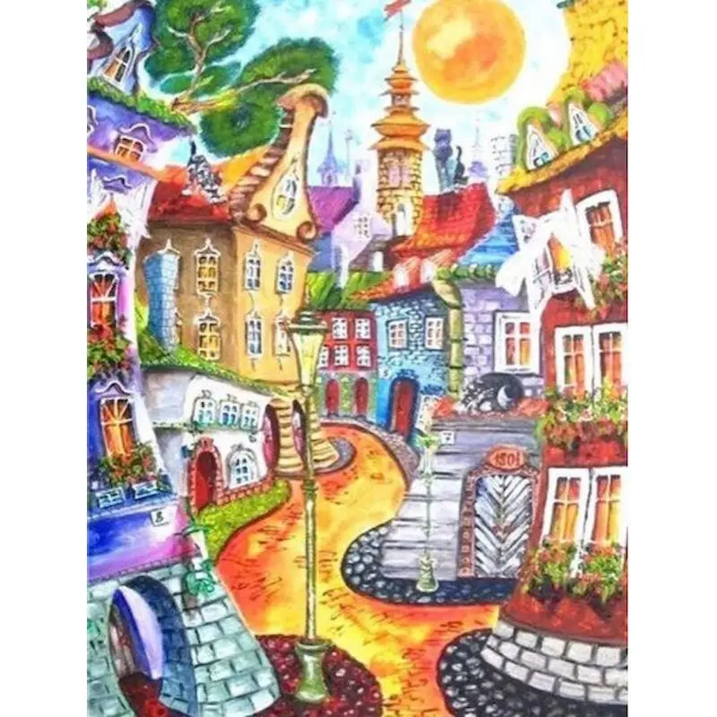 5D DIY Diamond Painting Abstract Stree Picture Of Rhinestone Mosaic Diamond Embroidery Kit Hobby And Needlework Wall Decor
5D DIY Diamond Painting Abstract Stree Picture Of Rhinestone Mosaic Diamond Embroidery Kit Hobby And Needlework Wall Decor