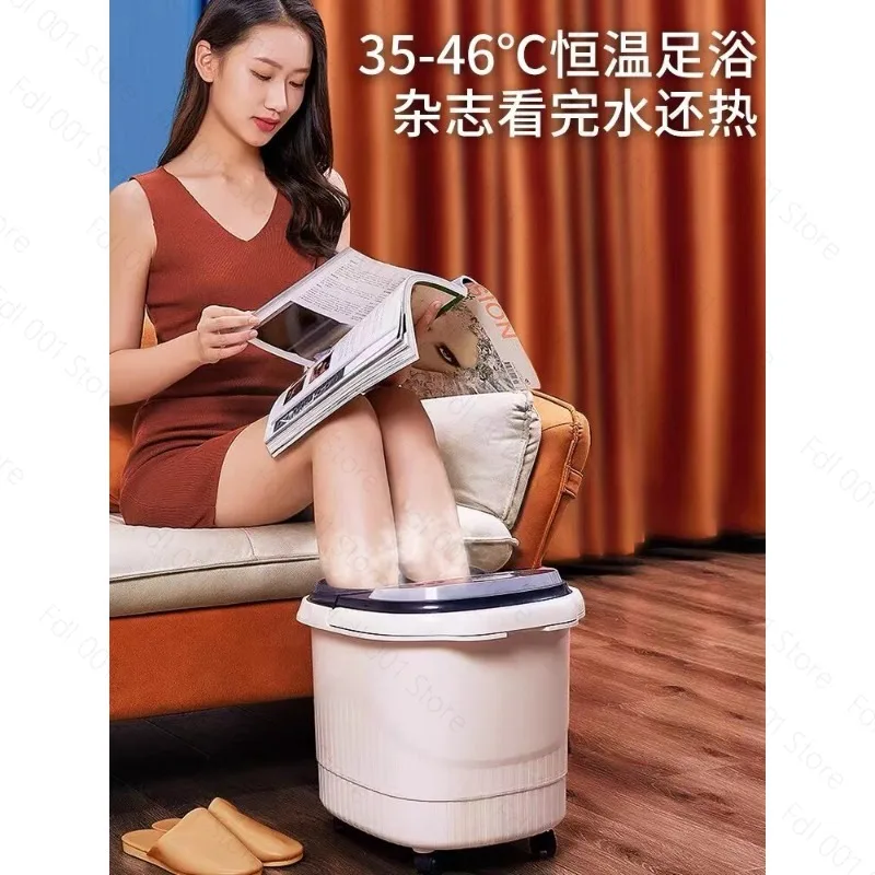 Intelligent foot bathtub automatic massage electric heating household small foot soaking bucket constant temperature
Intelligent foot bathtub automatic massage electric heating household small foot soaking bucket constant temperature