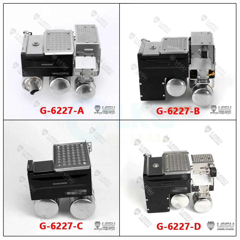 LESU G-6227-A B C D Универсальный 1/14 трактор Tamiya модель грузовика игрушечный аккумуляторный ящик бензобак набор выхлопных баков в сборе аксессуары
LESU G-6227-A B C D Универсальный 1/14 трактор Tamiya модель грузовика игрушечный аккумуляторный ящик бензобак набор выхлопных баков в сборе аксессуары