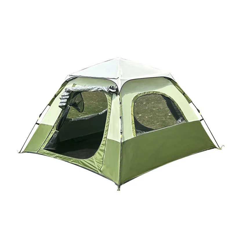 Fully Automatic Double Layer Large Canvas Camping Tent Portable Foldable Glamping Equipment For Outdoor Adventures Family
Fully Automatic Double Layer Large Canvas Camping Tent Portable Foldable Glamping Equipment For Outdoor Adventures Family