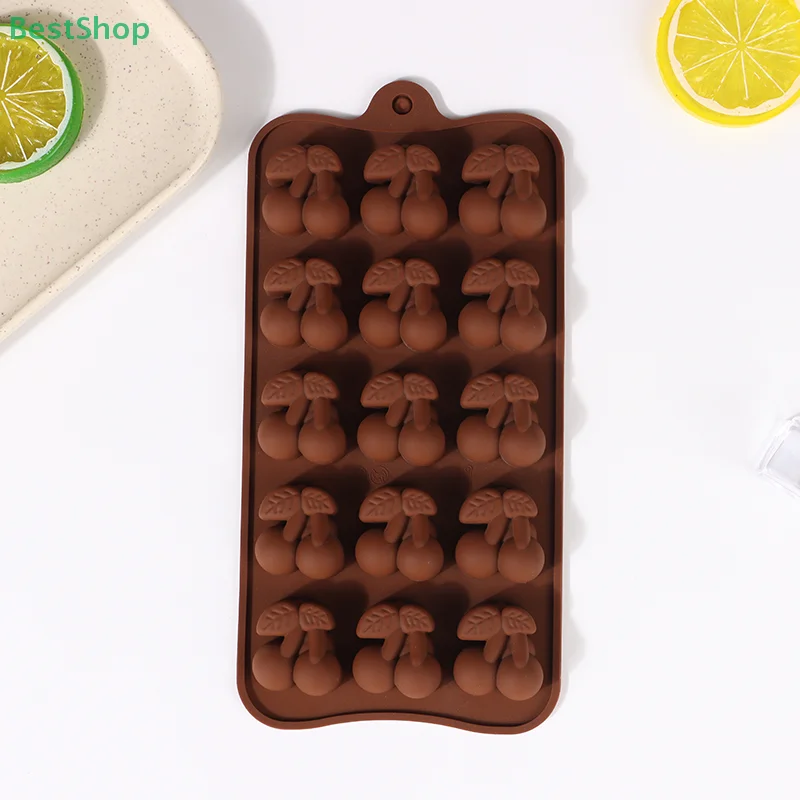 15 Cavity Cherry Shaped Silicone Mould DIY Cake Baking Tool Fondant Berry Collection Chocolate Mold Cupcake Topper Decor Mould
15 Cavity Cherry Shaped Silicone Mould DIY Cake Baking Tool Fondant Berry Collection Chocolate Mold Cupcake Topper Decor Mould