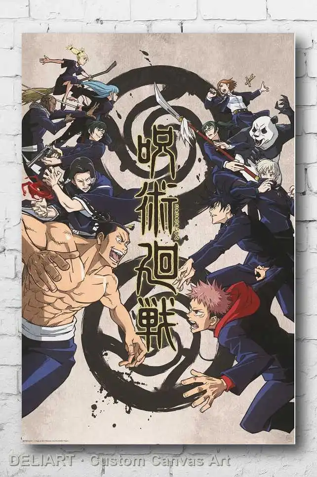 JUJUTSU - KYOTO VS TOKYO Canvas Poster Custom Size Available Room Decoration Home Decor Wall Art
JUJUTSU - KYOTO VS TOKYO Canvas Poster Custom Size Available Room Decoration Home Decor Wall Art