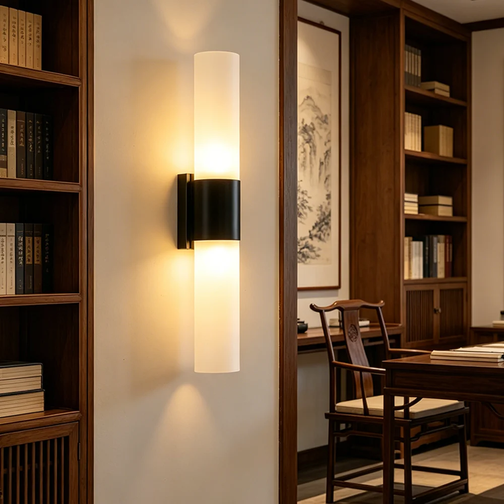 Modern LED Wall Sconce, Up Down Cylinder Wall Light, Acrylic, For Bedroom Living Room
Modern LED Wall Sconce, Up Down Cylinder Wall Light, Acrylic, For Bedroom Living Room