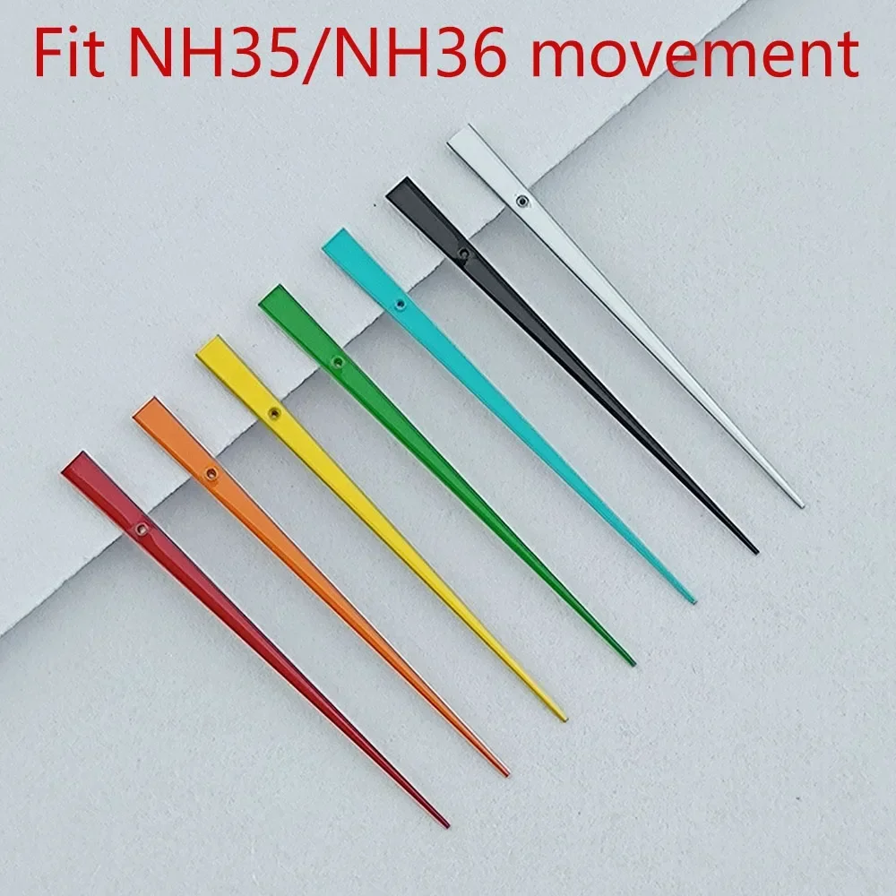 NH35/NH36 Second hand Watch hands pointers needles Fit NH35/NH36 movement watch accessories watches repair tools modified parts
NH35/NH36 Second hand Watch hands pointers needles Fit NH35/NH36 movement watch accessories watches repair tools modified parts