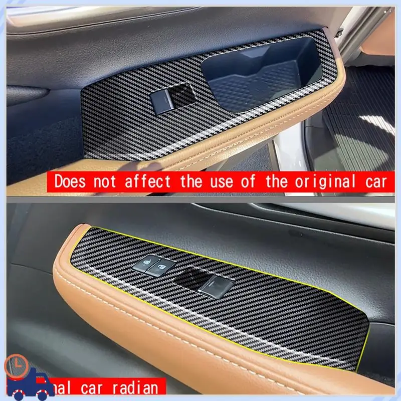 Durable Car Window Switch Lift Panel Door Armrests Panel Carbon Fiber Tirm For Toyota Grand Highlander 2024
Durable Car Window Switch Lift Panel Door Armrests Panel Carbon Fiber Tirm For Toyota Grand Highlander 2024