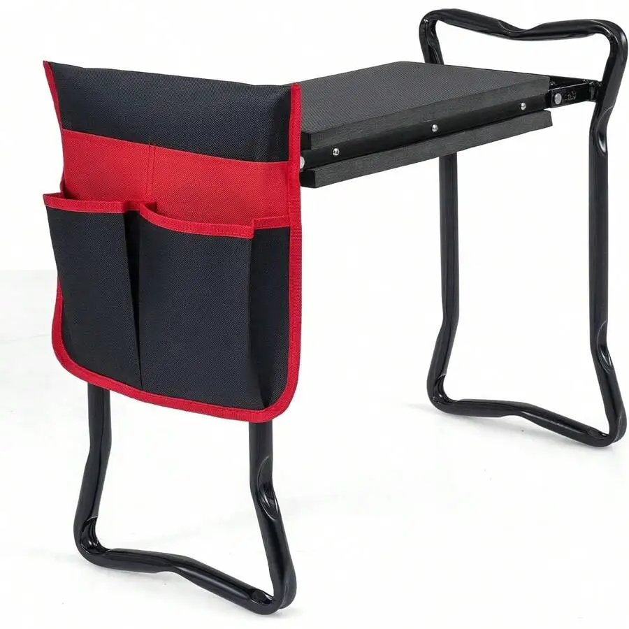 Foldable Garden Kneeler And Seat With Tool Pouch EVA Foam Padding Portable Gardening Stool For Adults
Foldable Garden Kneeler And Seat With Tool Pouch EVA Foam Padding Portable Gardening Stool For Adults