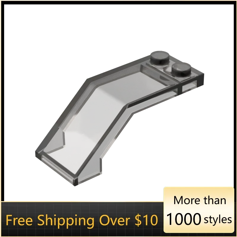 10PCS High-Tech Assemble Particle 6070 2x5x1 Vehicle Windshield Brick Building Blocks Kit Replaceable Part Toy For Children
10PCS High-Tech Assemble Particle 6070 2x5x1 Vehicle Windshield Brick Building Blocks Kit Replaceable Part Toy For Children