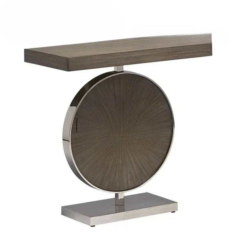 French minimalist creative solid wood entrance table, living room entrance hall corridor plan entrance platform
French minimalist creative solid wood entrance table, living room entrance hall corridor plan entrance platform