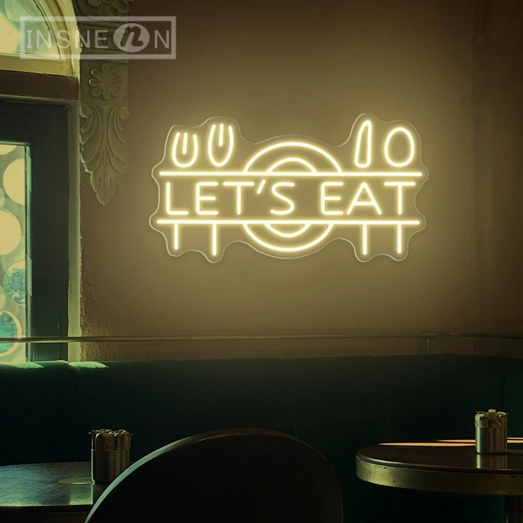 Let's Eat Led USB Neon Sign Acrylic Wall Decor Perfect for Kitchen Restaurant Bar Party Restaurant Hotel Party Wall Sign Decor
Let's Eat Led USB Neon Sign Acrylic Wall Decor Perfect for Kitchen Restaurant Bar Party Restaurant Hotel Party Wall Sign Decor