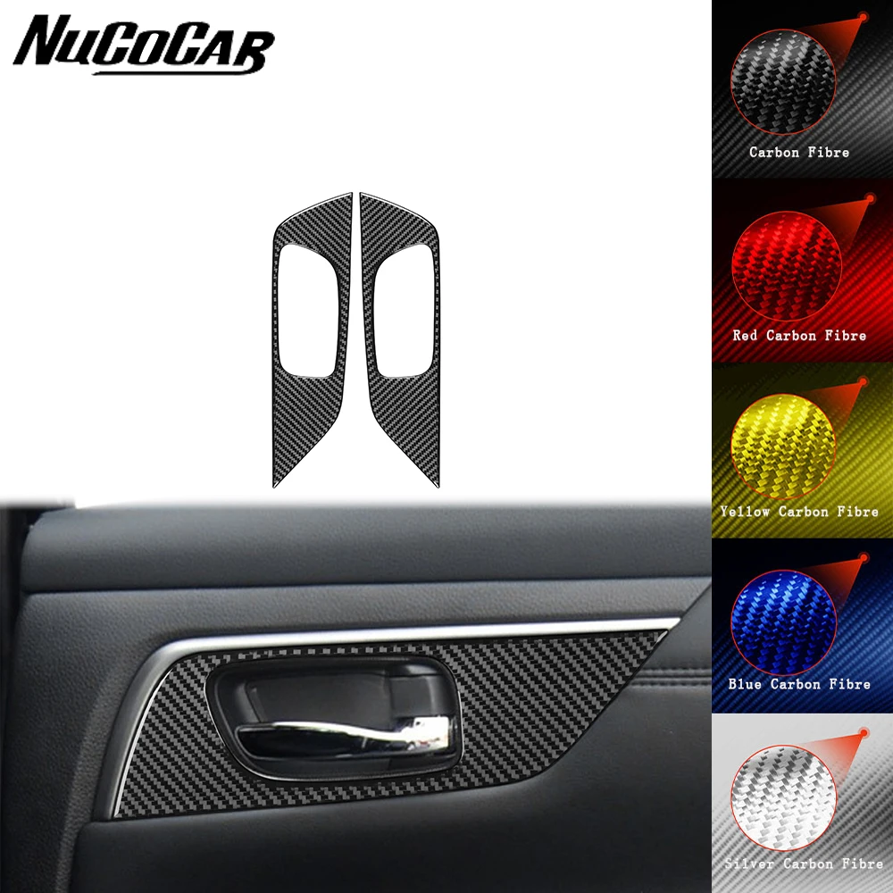 For Nissan Teana 2013-2018 Carbon Fiber Rear Door Handle Switch Panel Trim Cover Car Interior Accessories Decorative Stickers
For Nissan Teana 2013-2018 Carbon Fiber Rear Door Handle Switch Panel Trim Cover Car Interior Accessories Decorative Stickers