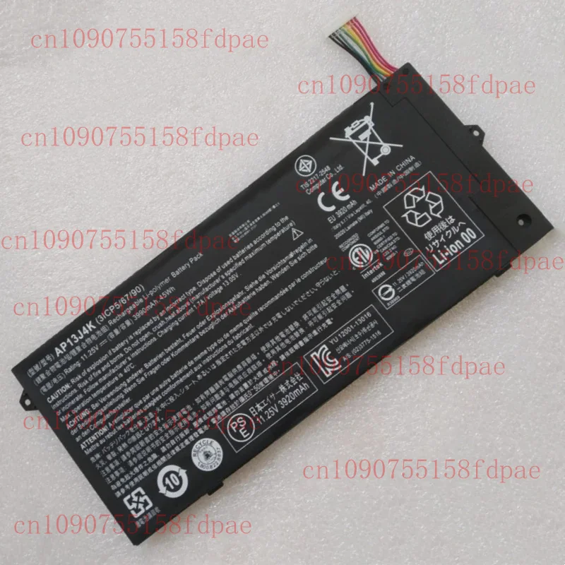 AP13J3K AP13J4K AP13J7K Battery For Acer Chromebook 11 C720 C720P C740-C5U9 C771T-56G3 14 CP5-471 CB514-1HT-P3GK Spin 512 R852TN
AP13J3K AP13J4K AP13J7K Battery For Acer Chromebook 11 C720 C720P C740-C5U9 C771T-56G3 14 CP5-471 CB514-1HT-P3GK Spin 512 R852TN