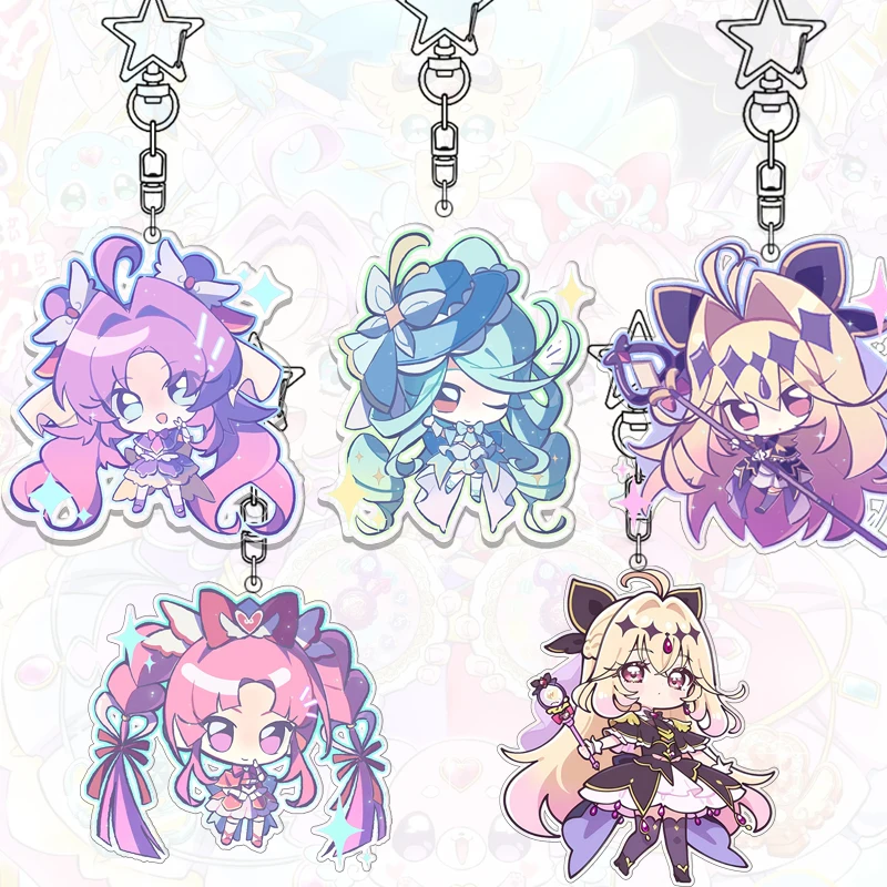 Chibi Star Detective Precure Cartoon Acrylic Keychain Kawaii Girl Bag Pendant Decor Anime Student Bags and Keys Birthday Gift
Chibi Star Detective Precure Cartoon Acrylic Keychain Kawaii Girl Bag Pendant Decor Anime Student Bags and Keys Birthday Gift