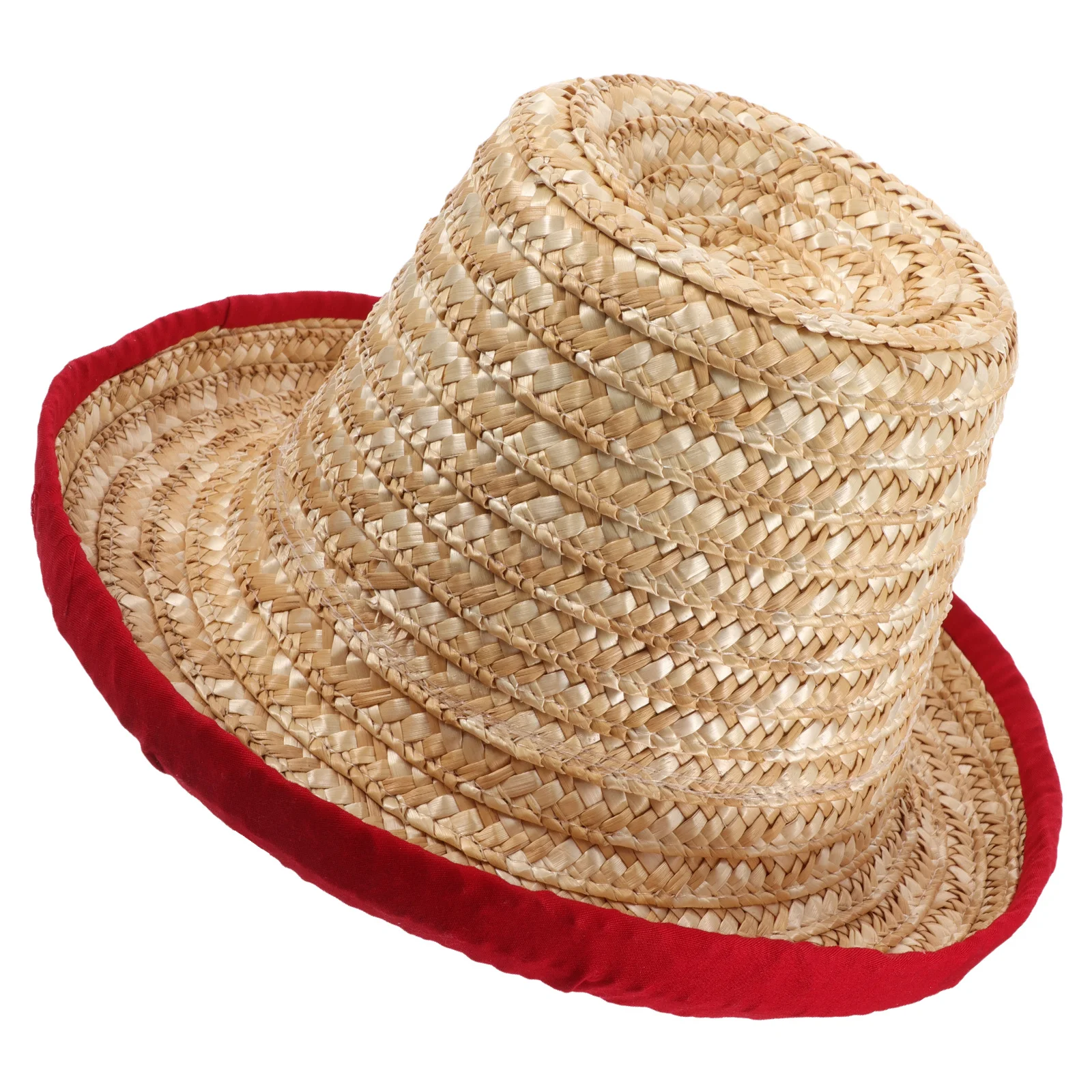 Acrobatic Straw Hat Handmade Juggling Street Dance Performance Costume Summer Beach Hat Protection Straw Hats for Men
Acrobatic Straw Hat Handmade Juggling Street Dance Performance Costume Summer Beach Hat Protection Straw Hats for Men