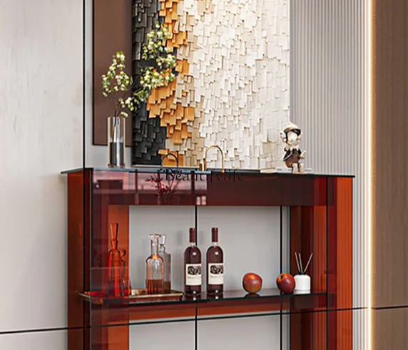 Light Luxury Console Creative Acrylic Storage Rack Modern Simple Ultra Narrow Transparent Console Tables
Light Luxury Console Creative Acrylic Storage Rack Modern Simple Ultra Narrow Transparent Console Tables