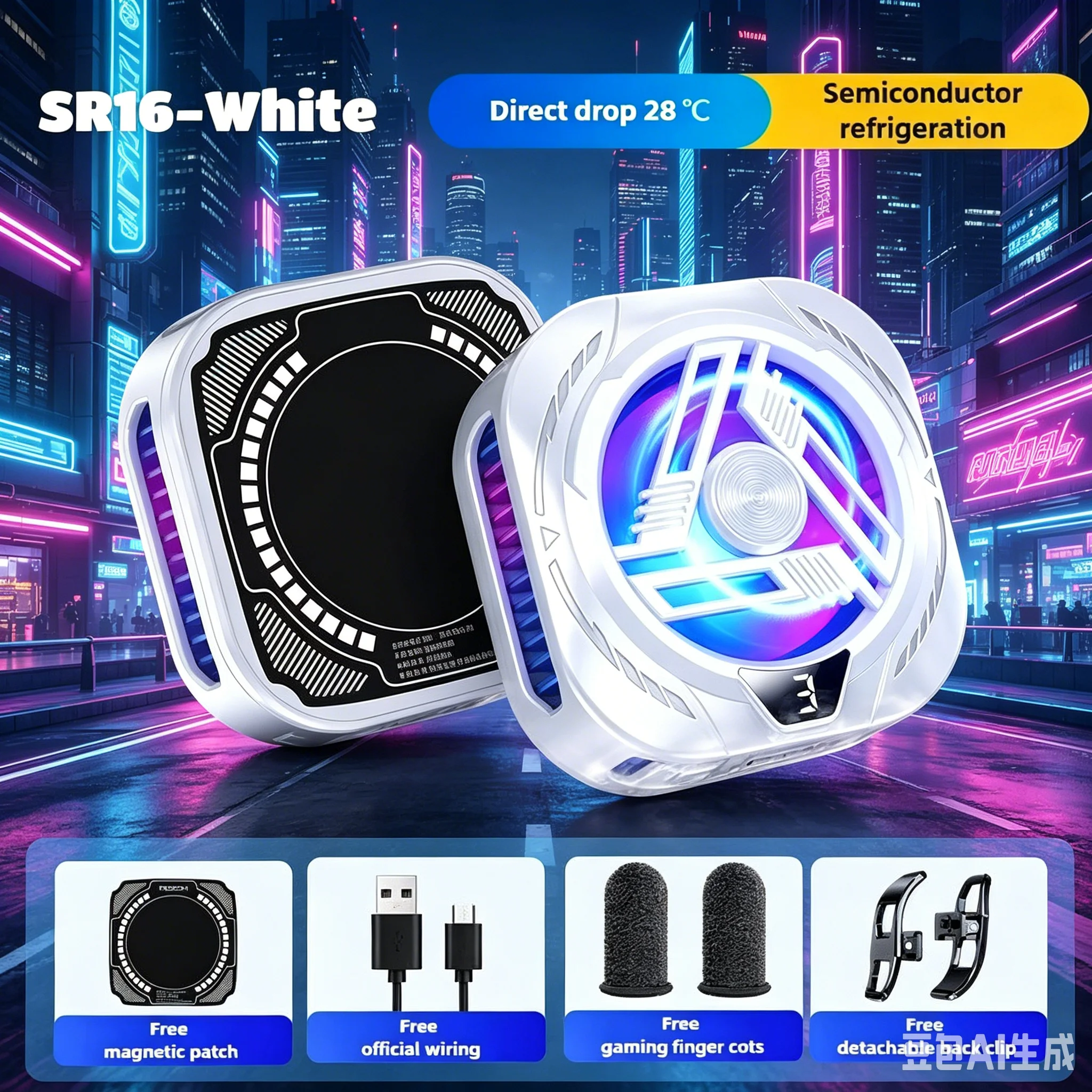 2026 NEW Magnetic Back clip Mobile Phone Cooler Silent Semiconductor Cooling Radiator Phones The Ultimate Summer Cooling Gadget
2026 NEW Magnetic Back clip Mobile Phone Cooler Silent Semiconductor Cooling Radiator Phones The Ultimate Summer Cooling Gadget