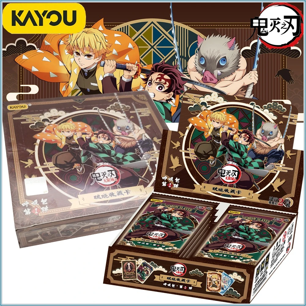 KAYOU Original Official Demon Slayer Peripheral Cards for Boys Girls Anime Charm Character Freeze-frame Close Up Card Hobby Gift
KAYOU Original Official Demon Slayer Peripheral Cards for Boys Girls Anime Charm Character Freeze-frame Close Up Card Hobby Gift