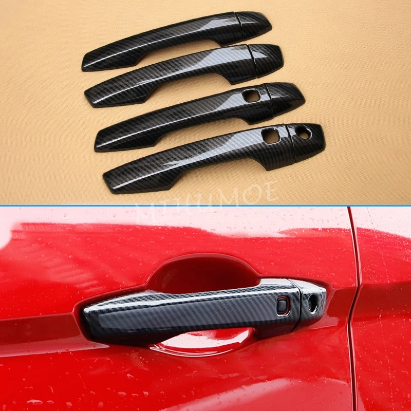 Для Mitsubishi Eclipse Cross с бесключевым входом 2018-2025, накладка на дверную ручку автомобиля из углеродного волокна
Для Mitsubishi Eclipse Cross с бесключевым входом 2018-2025, накладка на дверную ручку автомобиля из углеродного волокна