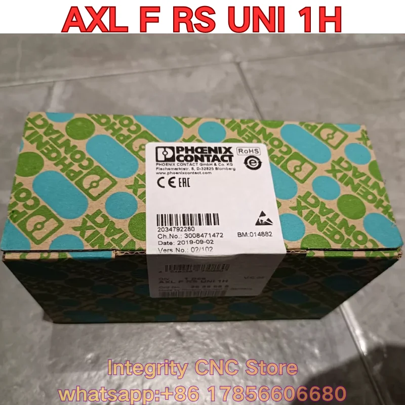 New AXL F RS UNI 1H PLC module 2688666
New AXL F RS UNI 1H PLC module 2688666