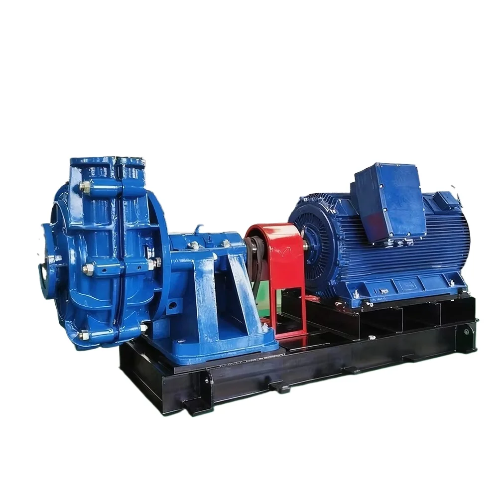 High Quality Corrosion and Wear Resistance Centrifugal Mortar Pump Horizontal Slurry Pump
High Quality Corrosion and Wear Resistance Centrifugal Mortar Pump Horizontal Slurry Pump